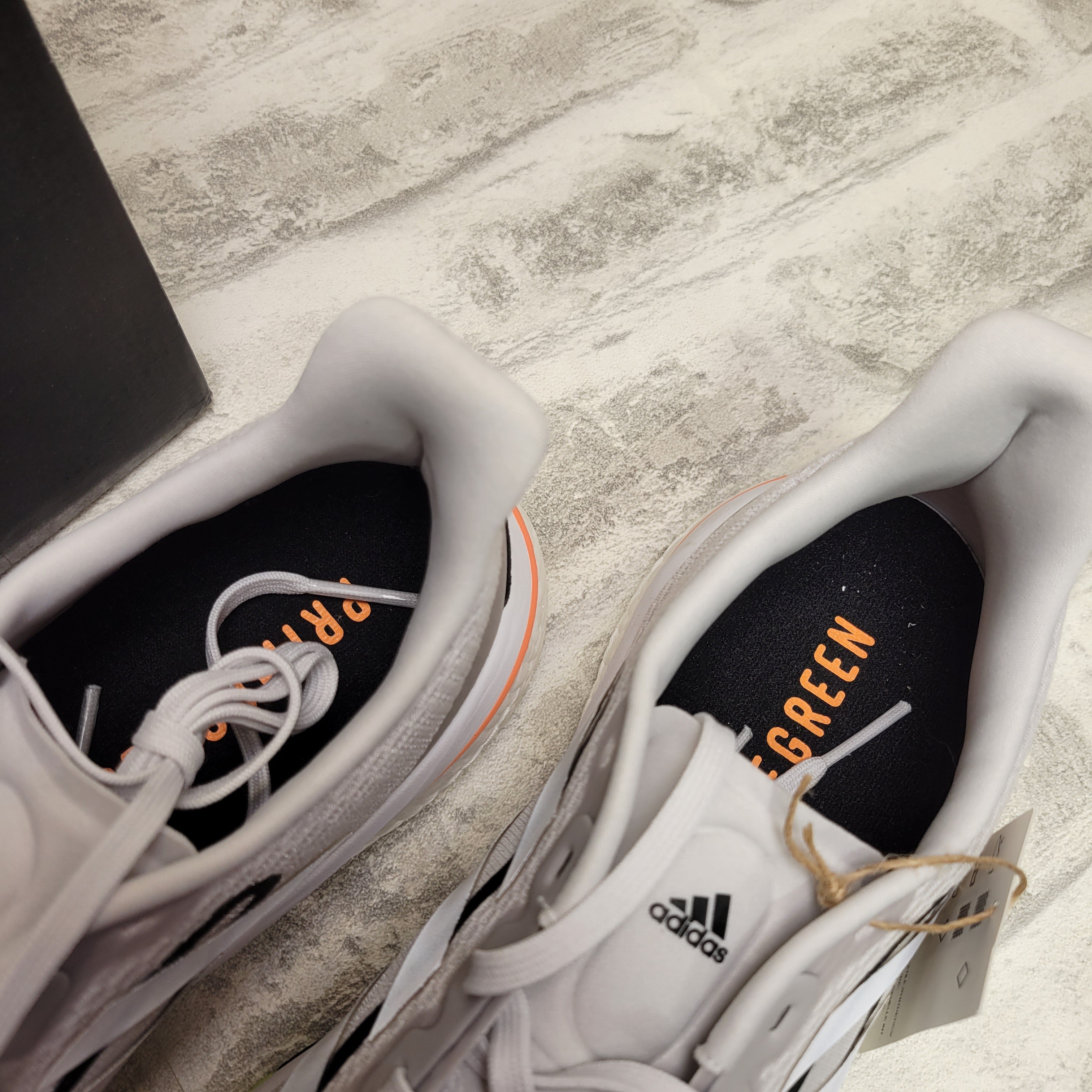 adidas Men's Supernova + Running Shoe (11, Dash Grey/White/Screaming Orange) (7774556651758)